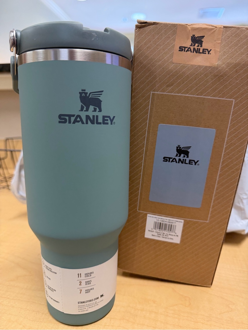 Stanley Travel Tumbler in Sage